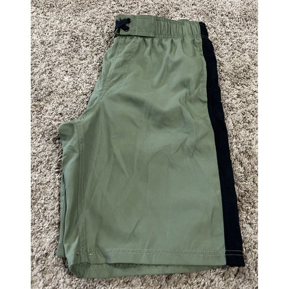 Men's O’RAGEOUS Side Taped E-Board Board Swim Shorts ~ Small ~ Green ~New - Picture 4 of 4
